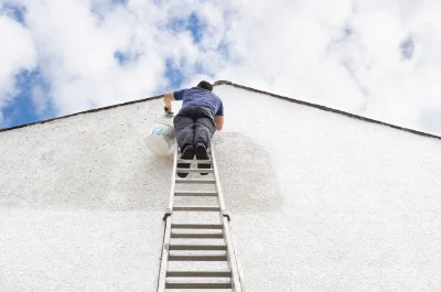 Peinture extérieure à Merlevenez — façades et ravalement